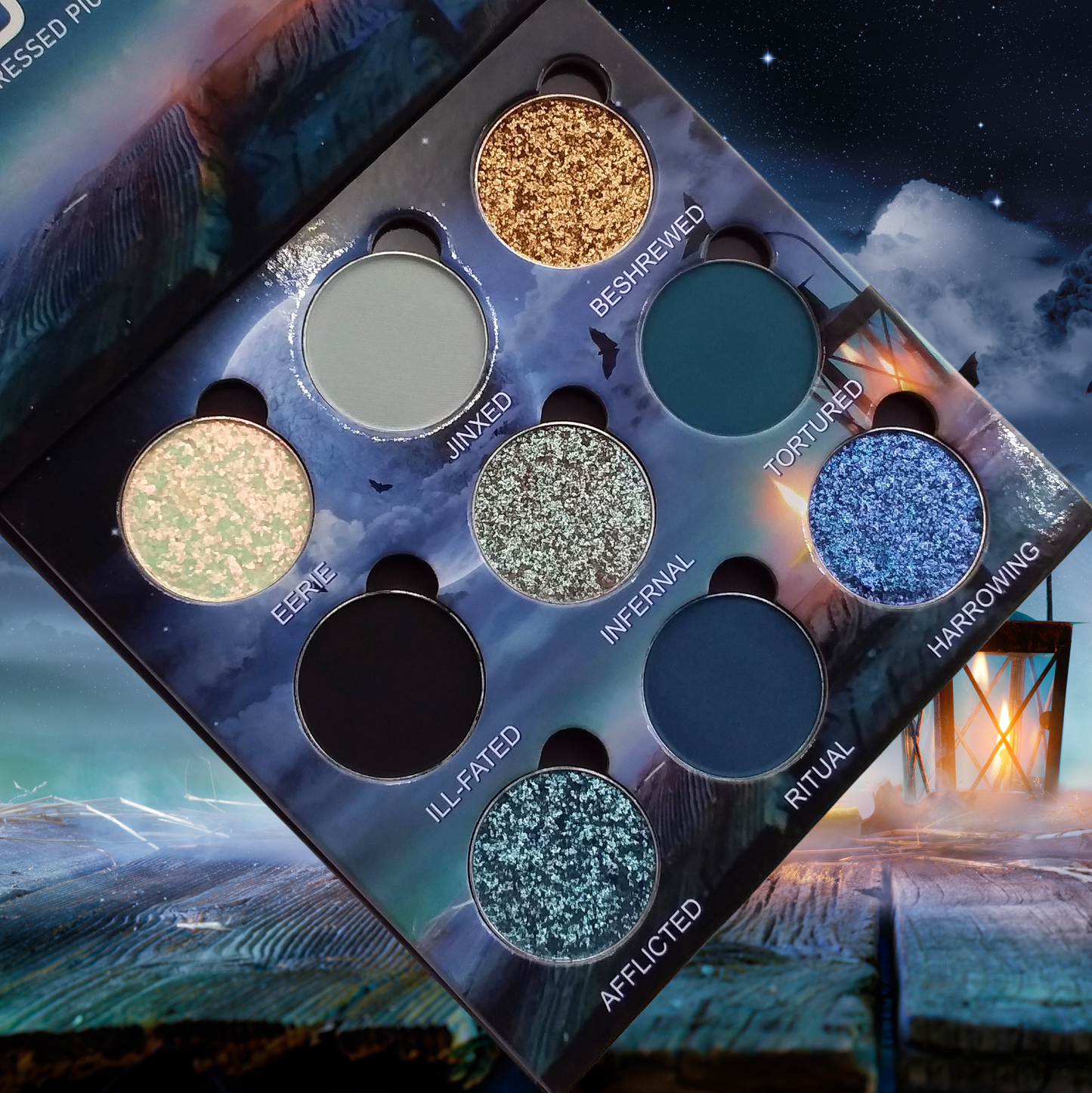 COMING Jan 5th 12pm EST-Cursed Moon-Pressed Pigment Palette