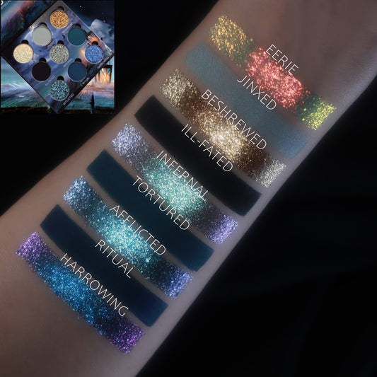 Cursed Moon-Pressed Pigment Palette