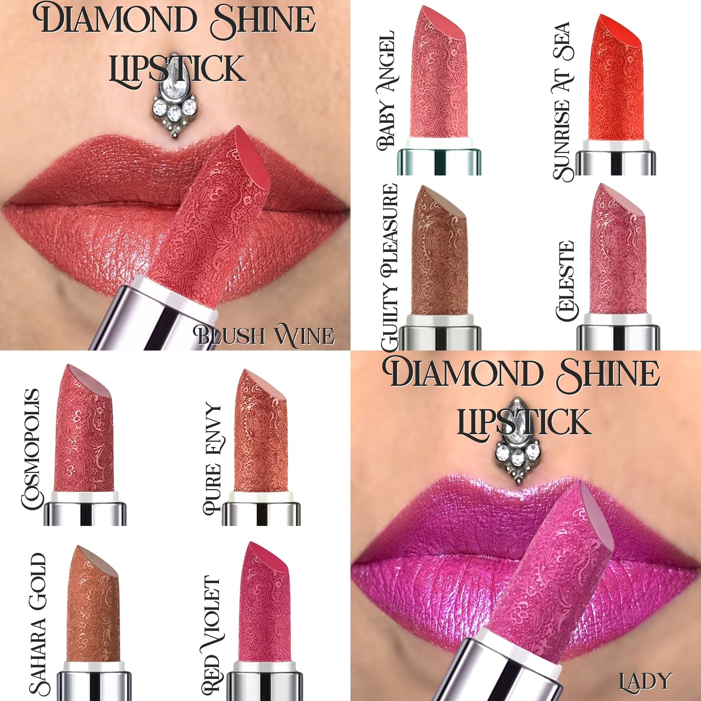 Blush Wines-Diamond Shine Lipstick