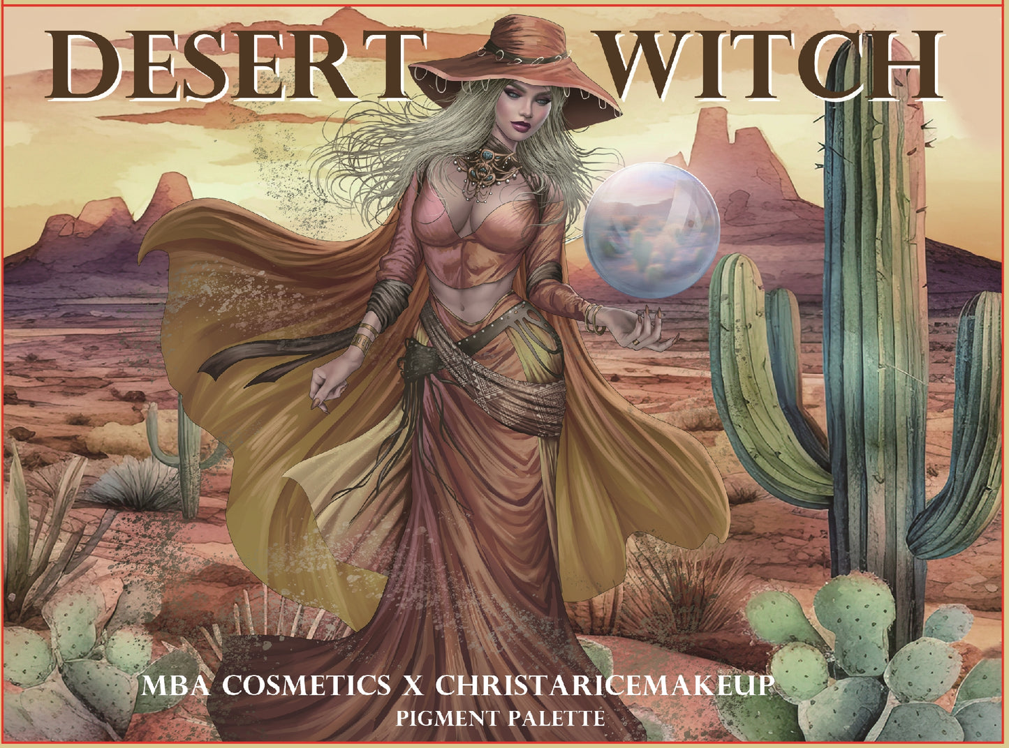 Empty Magnetic Desert Witch Palette