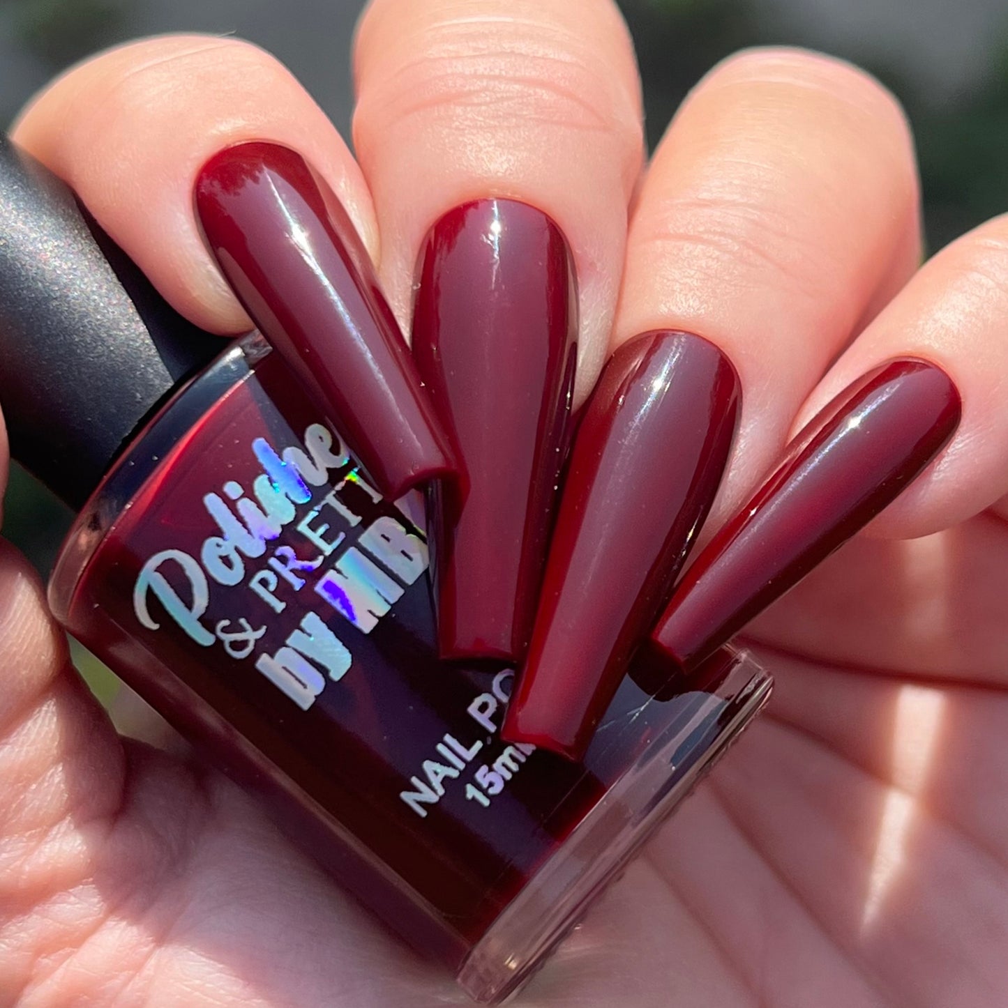 Plasma-Deep Red Cream Polish