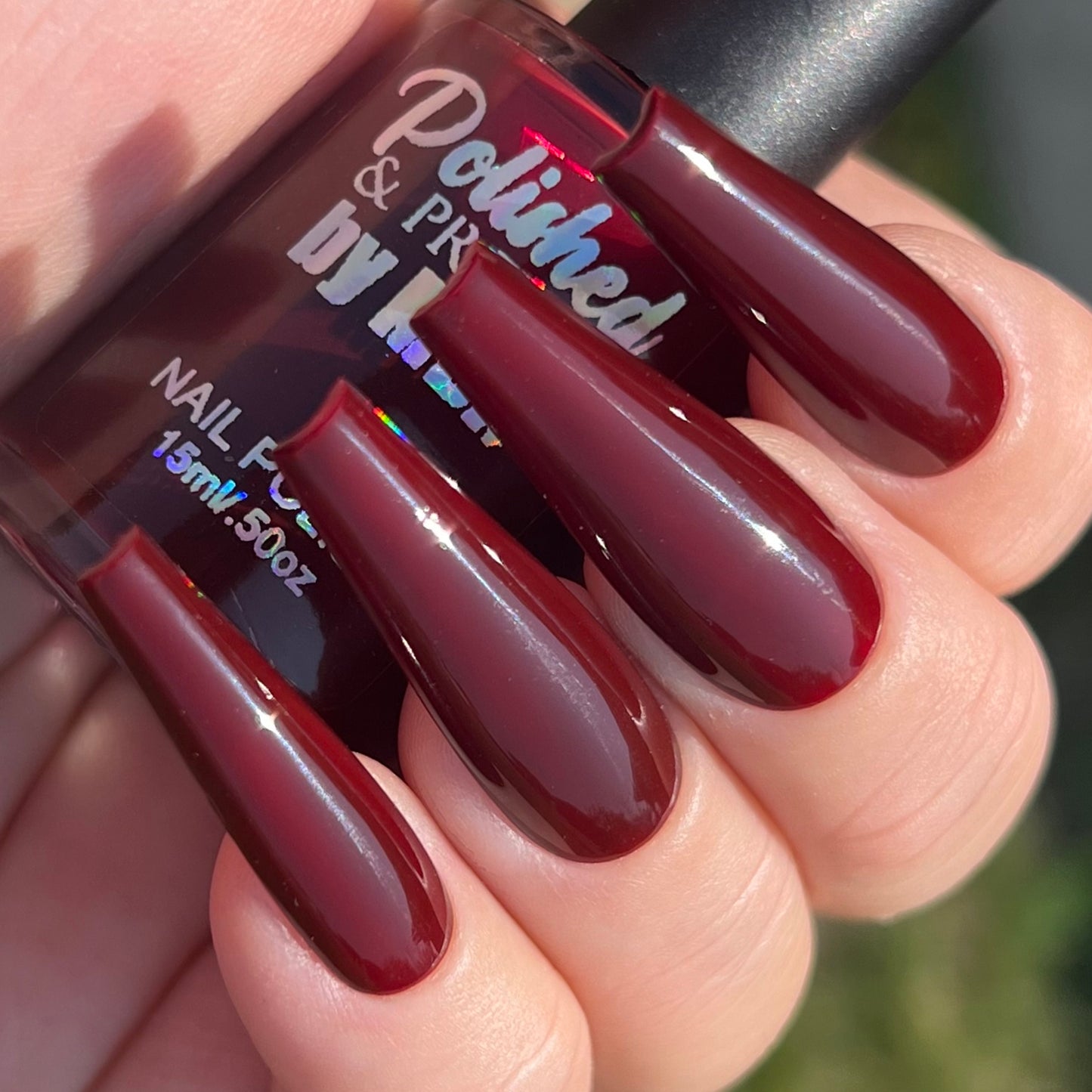 Plasma-Deep Red Cream Polish