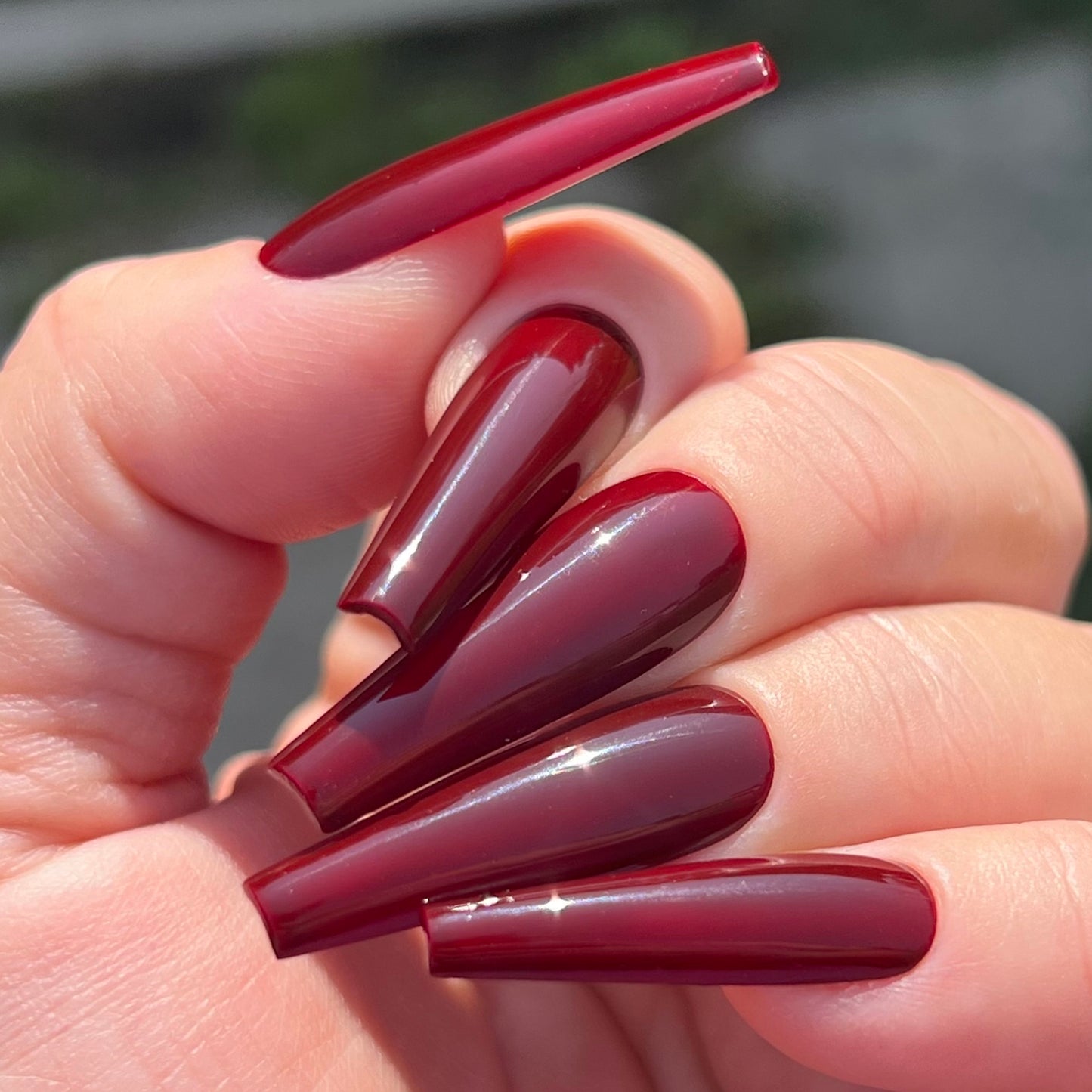 Plasma-Deep Red Cream Polish