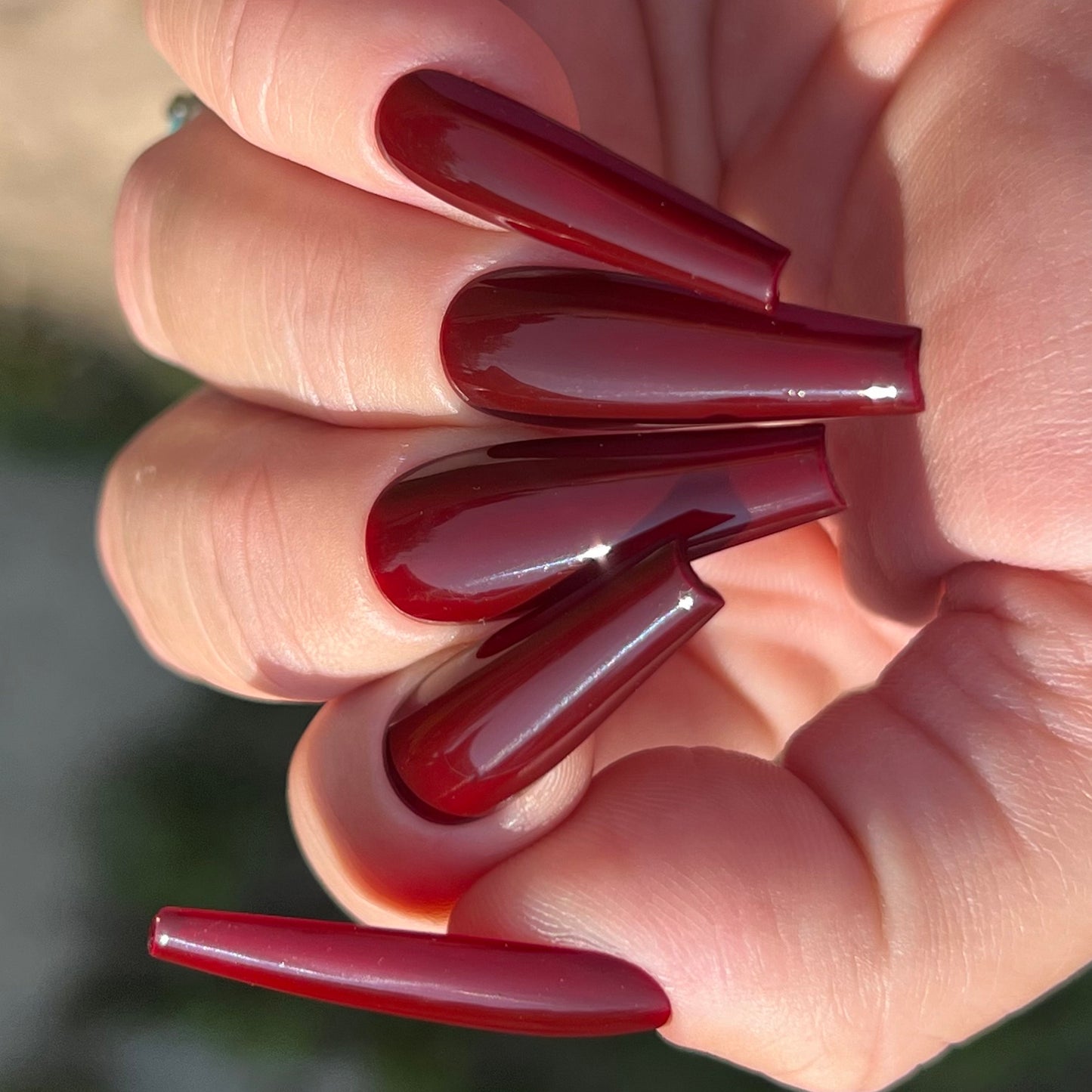 Plasma-Deep Red Cream Polish