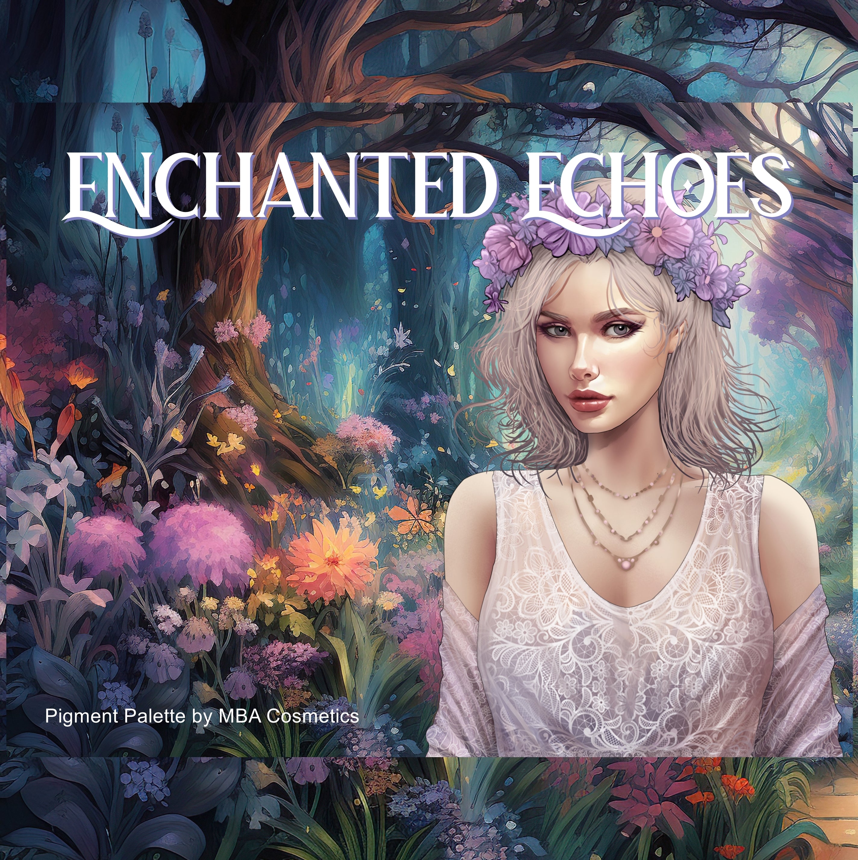 Enchanted Echoes-Pressed Pigment Palette – MBA Cosmetics