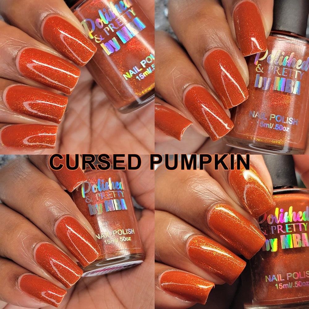 Cursed Pumpkin-Nail Polish Large 15ml