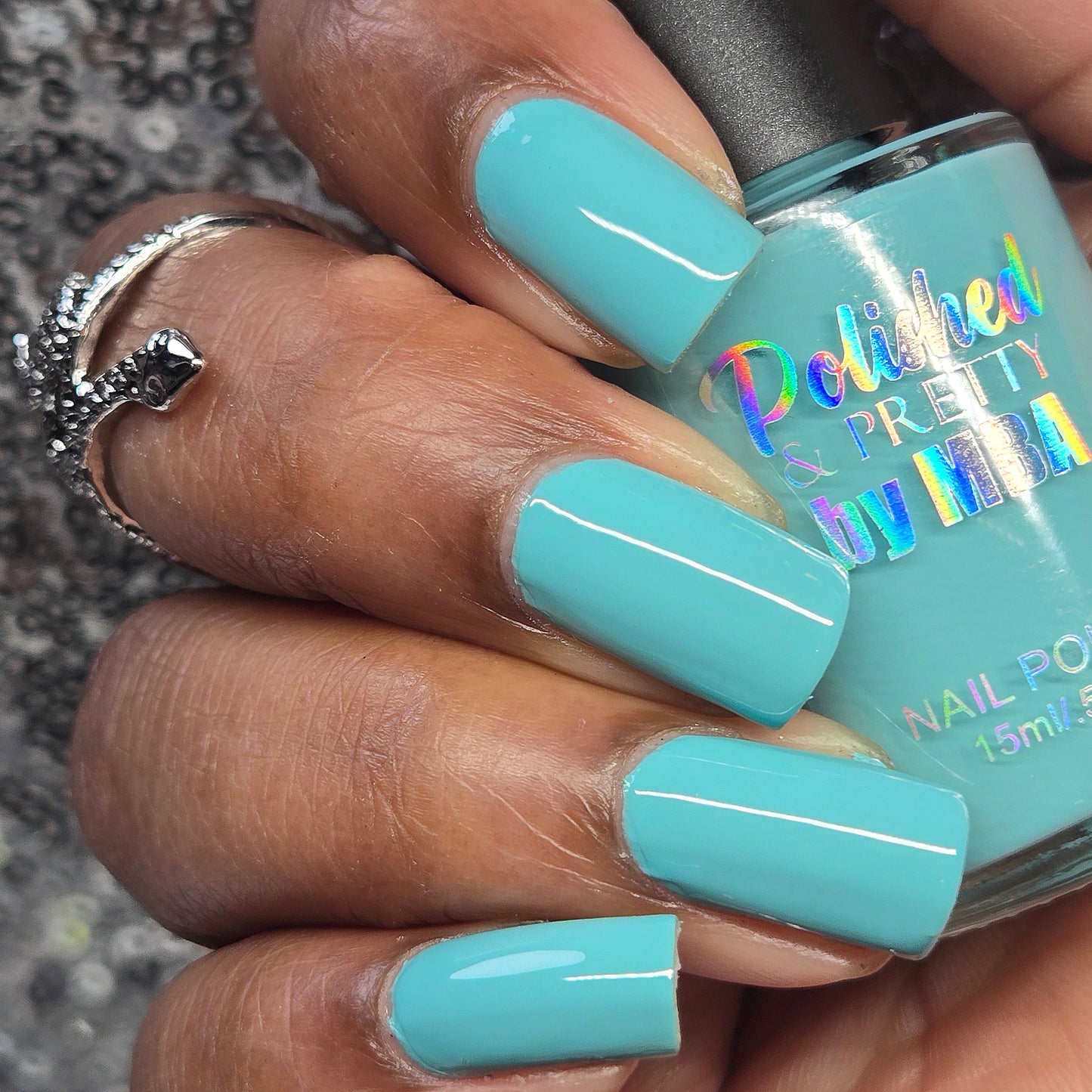 Puddle Jumper-Aqua Cream Polish