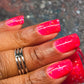 Pink Pony Punch-Neon Glitter Shimmer Polish