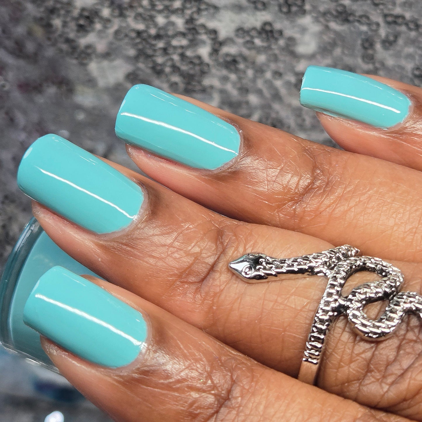 Puddle Jumper-Aqua Cream Polish