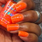 Sunset Slushie-Neon Glitter Shimmer Polish