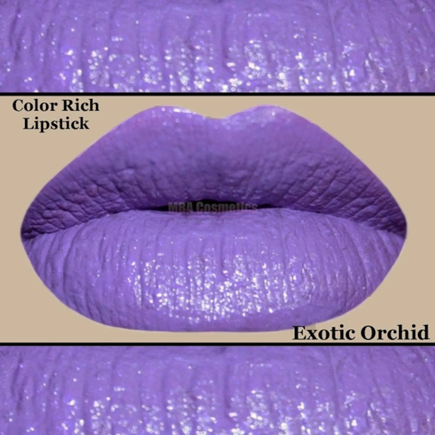 Purple Color Rich Lipstick Lavender-Exotic Orchid