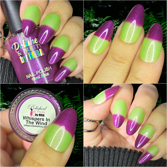 Fabled Forest-Thermal Multichrome Shimmer Nail Polish  Collection