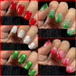 Candy Cane Wishes Nail Polish Collection-15ml Bottles