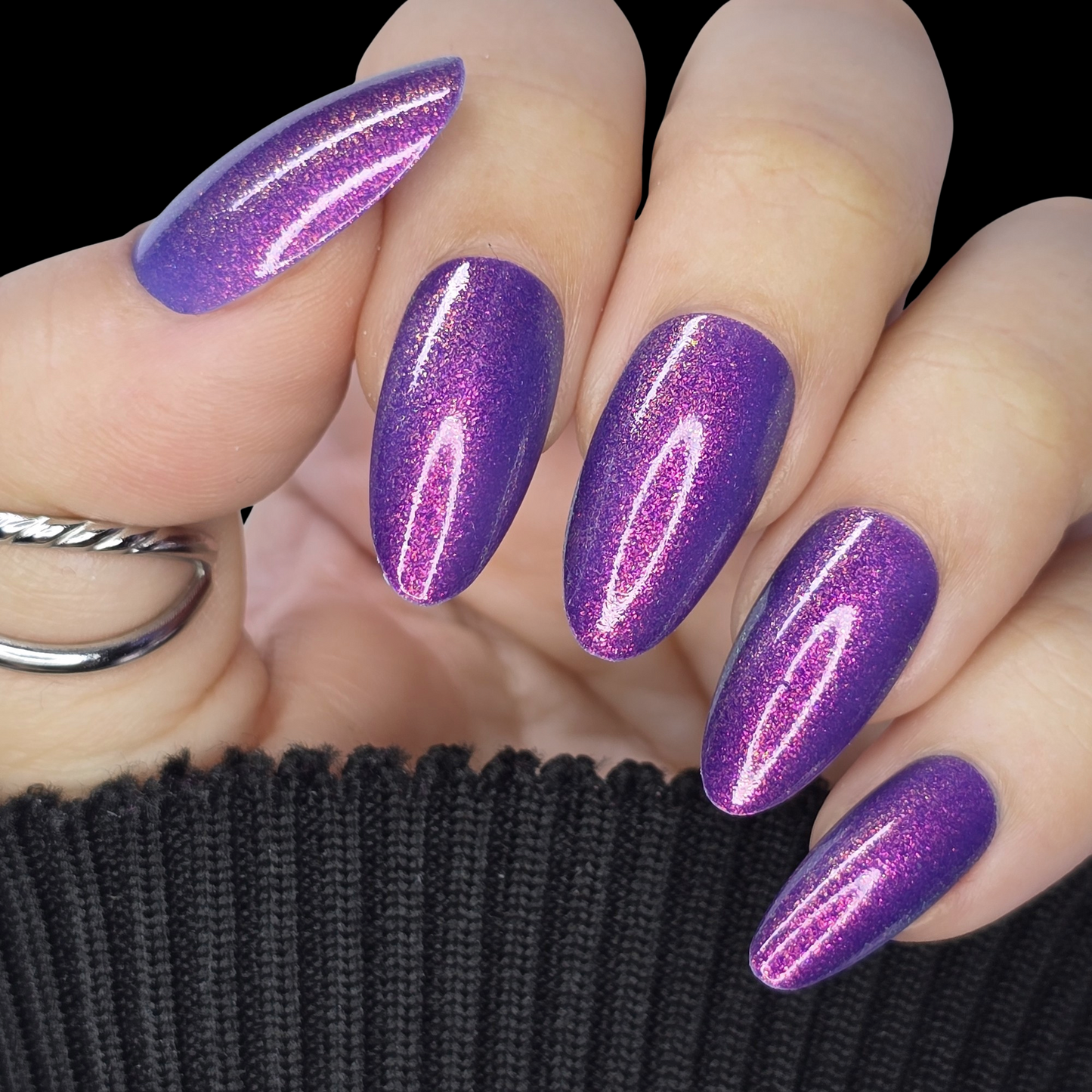 Pool Party-Solar Multichrome Shimmer Crelly Nail Polish