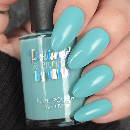 Puddle Jumper-Aqua Cream Polish