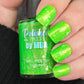 Aloha Lime Freeze-Neon Glitter Shimmer Polish