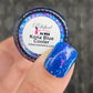 Kona Blue Cooler-Neon Glitter Shimmer Polish