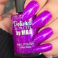 Grape Crush-Neon Flakie Nail polish