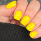 Lemondrop Chill-Neon Glitter Shimmer Polish