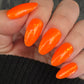 Orange Crush-Neon Flakie Nail polish