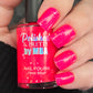 Pink Pony Punch-Neon Glitter Shimmer Polish