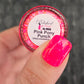 Pink Pony Punch-Neon Glitter Shimmer Polish