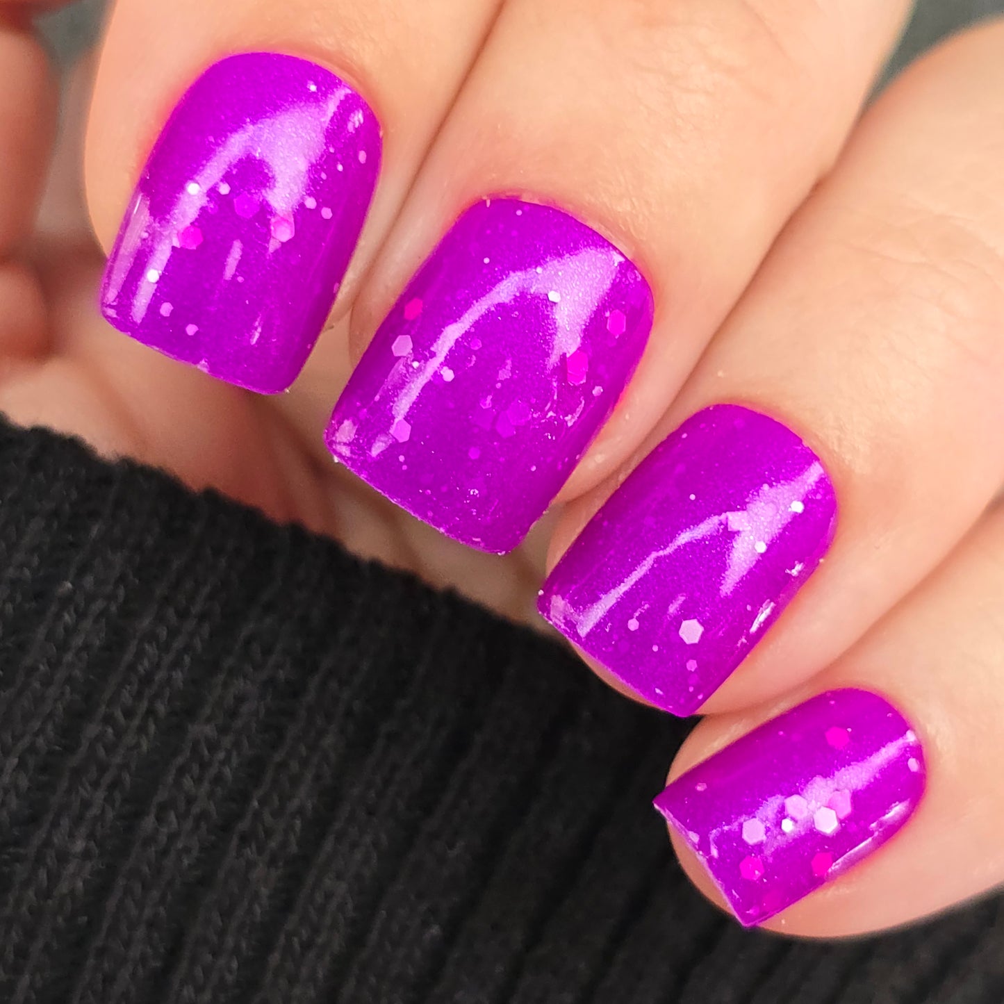 Voodoo Daiquiri-Neon Glitter Shimmer Polish