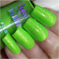 Kiwi Twist-Neon Shimmer Polish