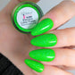 Electric Lime Flash-Neon Holographic Polish