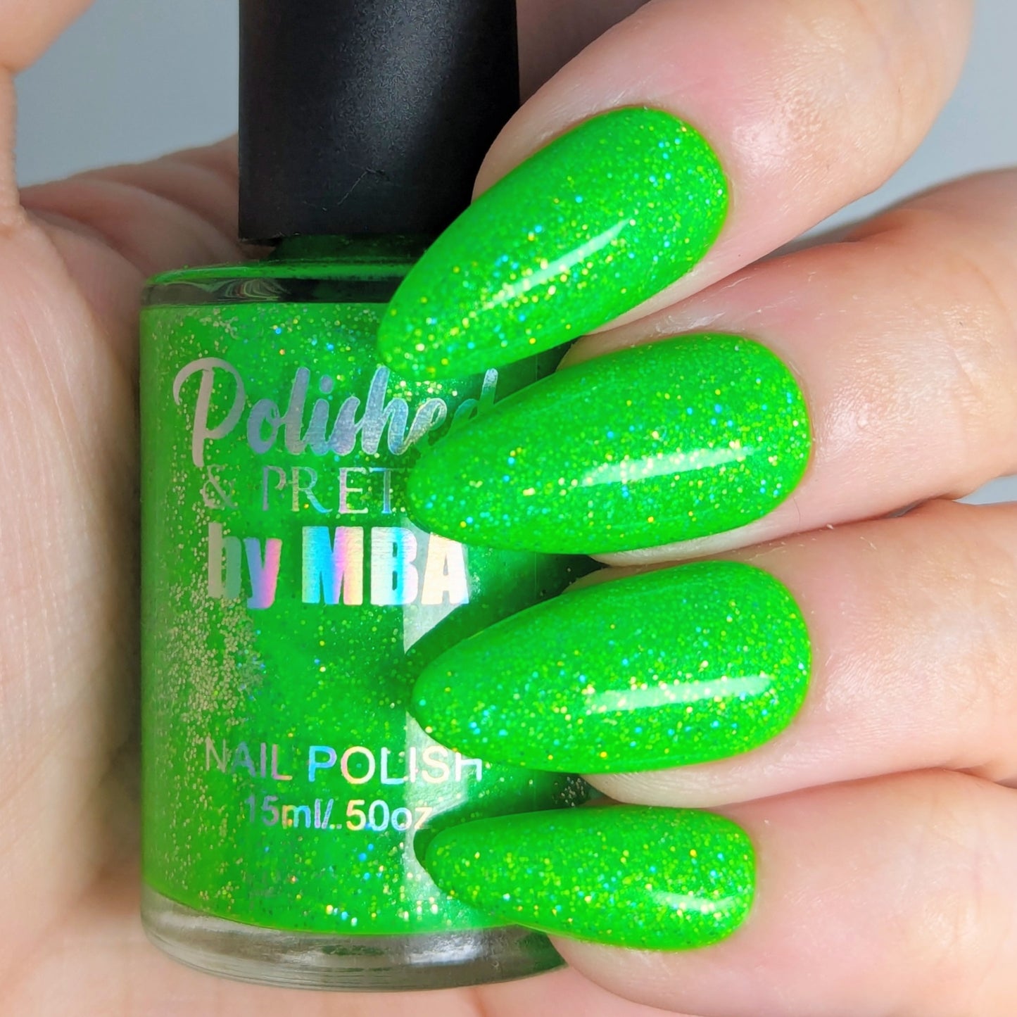 HoloGlow-Neon Holographic Nail Polish Collection