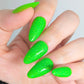 Electric Lime Flash-Neon Holographic Polish