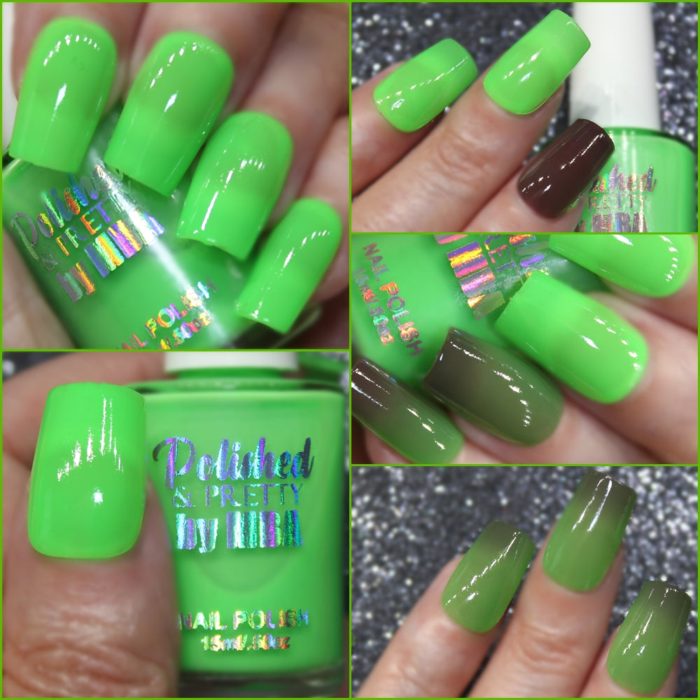 Lime Mojito-Solar Crelly Nail Polish Large 15ml