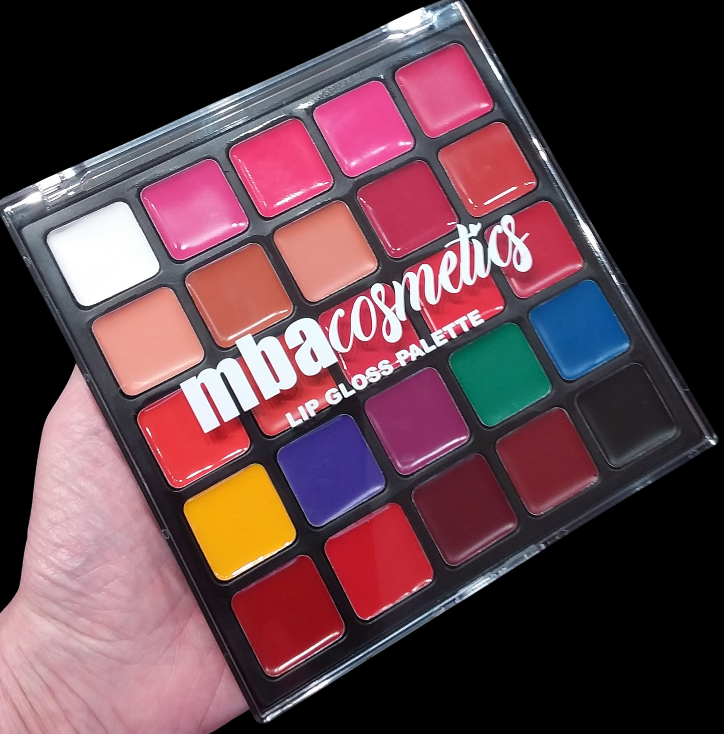 25 Color Lip Gloss Palette