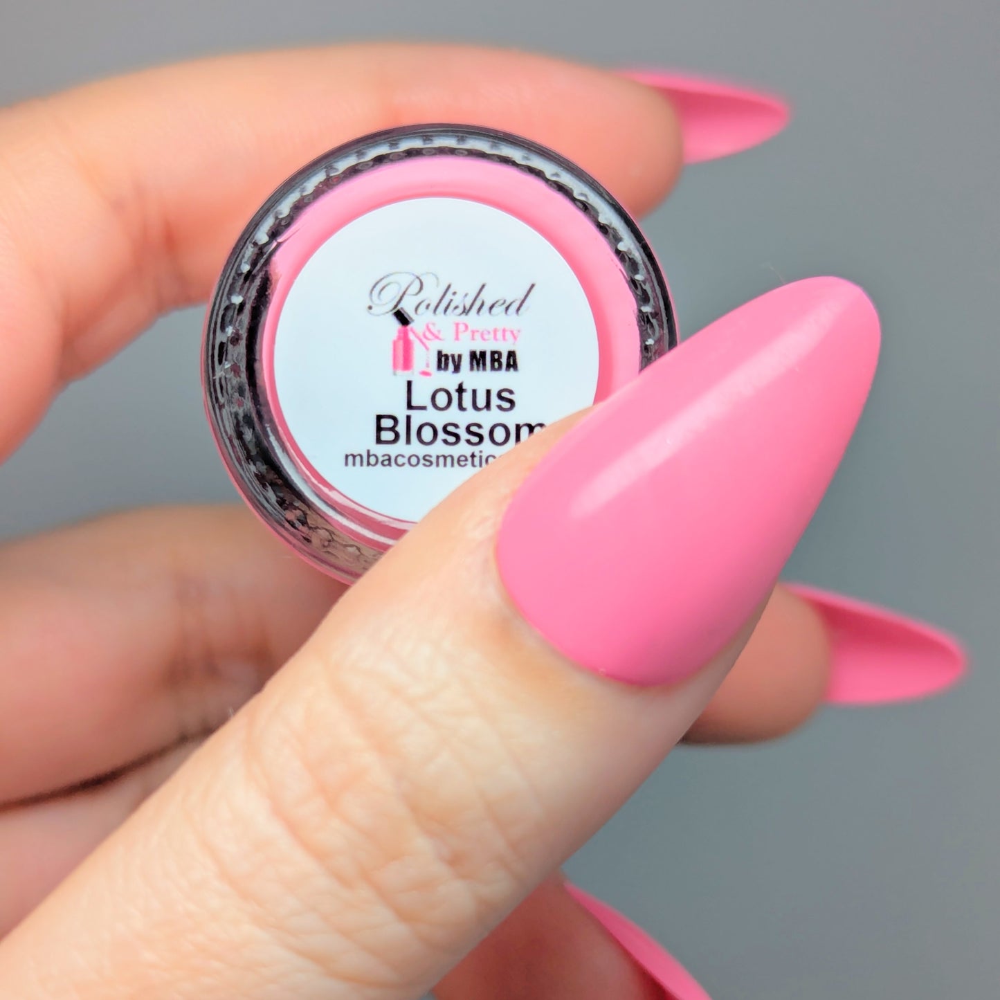 Lotus Blossom-Pink Cream Polish