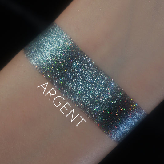 Argent-Holographic Marbled Pigment