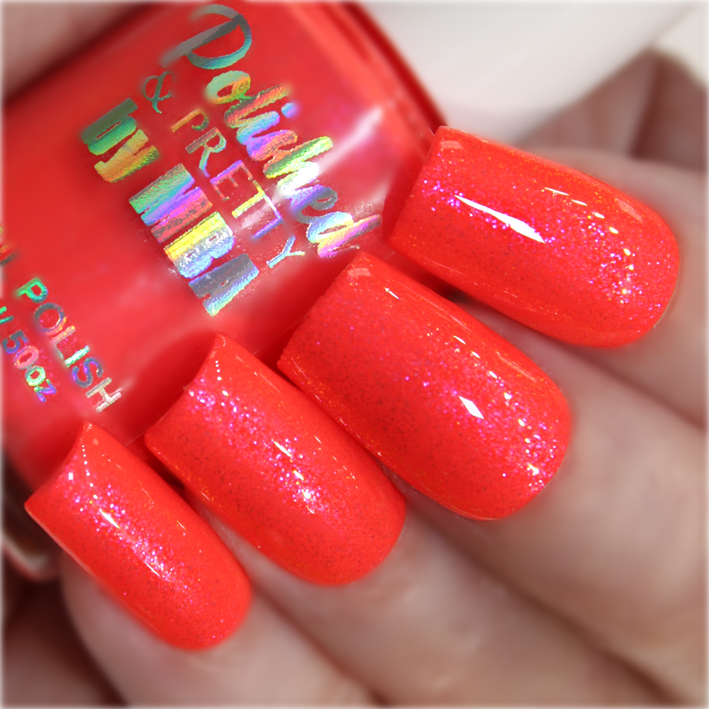 Fruitopia-Coral/Yellow Quad- Neon Shimmer Series