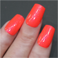 Melon Sherbert-Neon Shimmer Polish