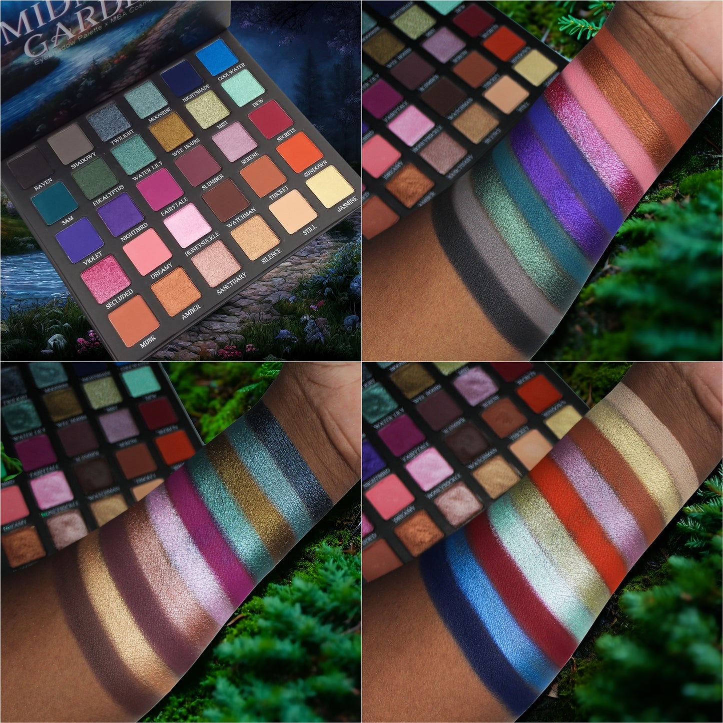 Midnight Garden-Pressed Eyeshadow Palette