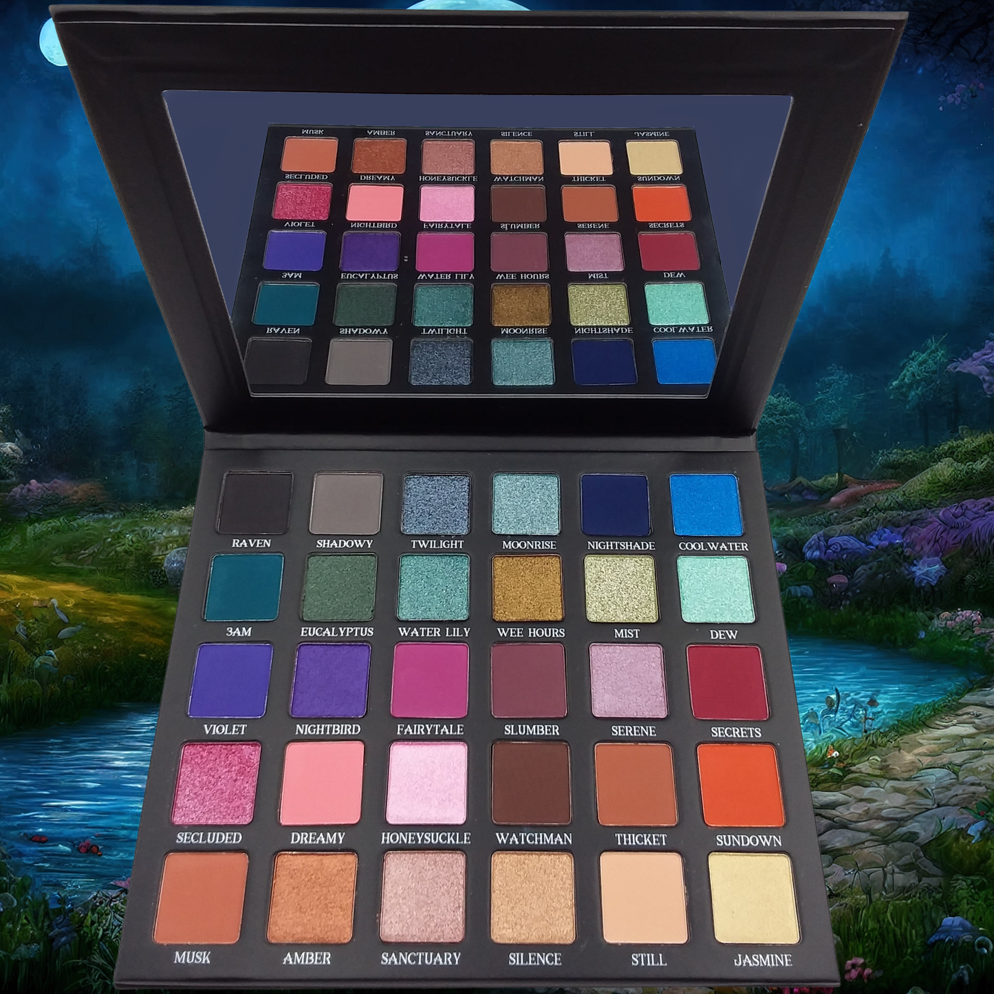 COMING SOON-Midnight Garden-Pressed Eyeshadow Palette