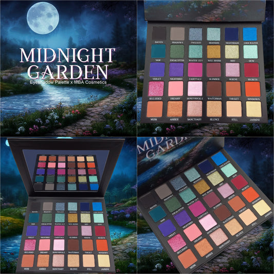 COMING SOON-Midnight Garden-Pressed Eyeshadow Palette