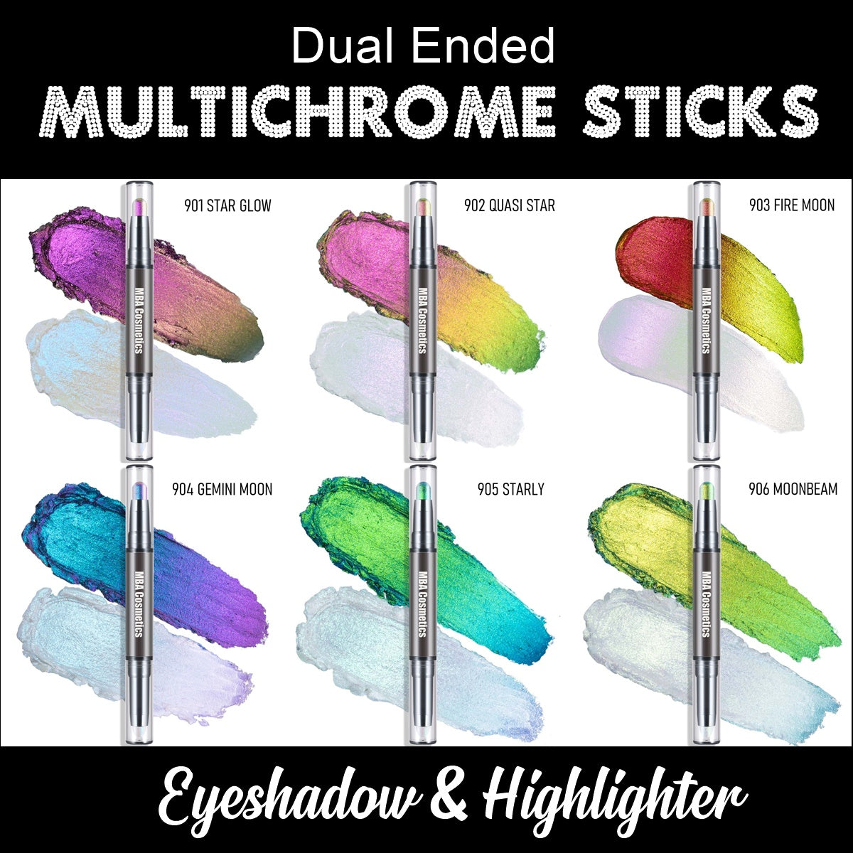 Multi-Chrome Eyeshadow Sticks