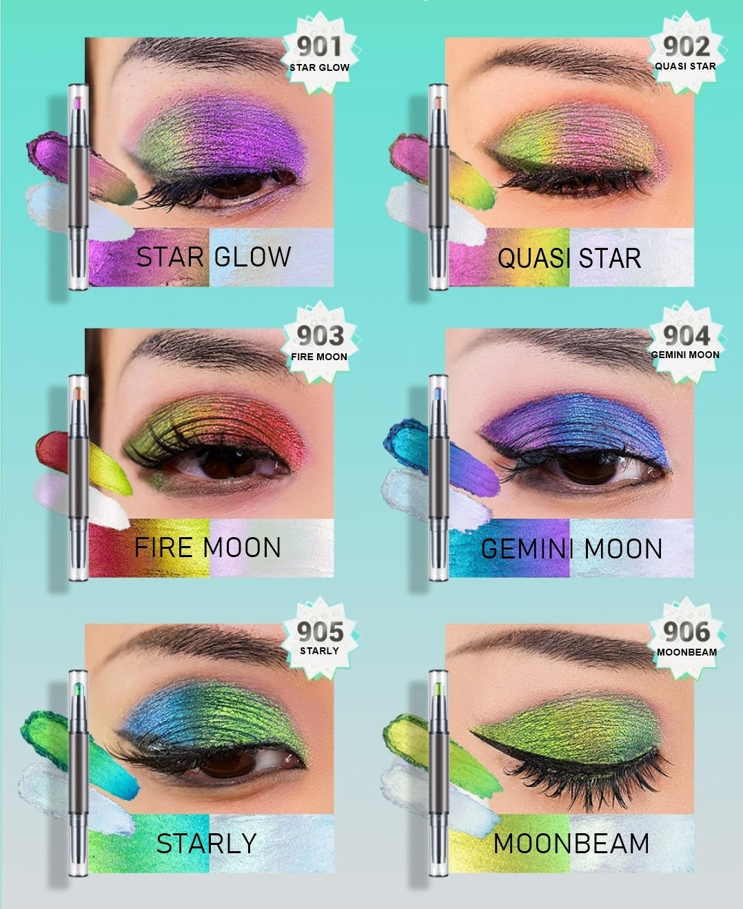 Multi-Chrome Eyeshadow Sticks