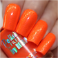 Orange Popsicle-Neon Shimmer Polish