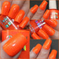 Orange Popsicle-Neon Shimmer Polish