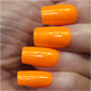 Papaya Punch-Neon Shimmer Polish