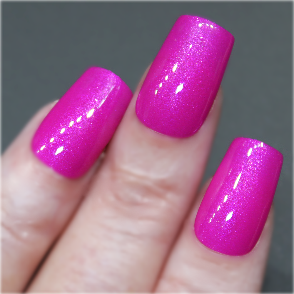 Pinkberry Smoothie-Neon Shimmer Polish