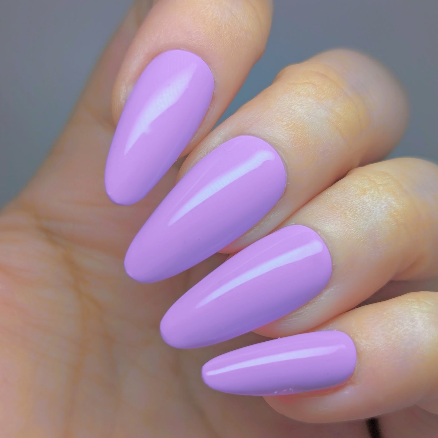 Playful Pansy-Lavender Cream Polish