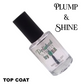 Plump & Shine-Gel Like Top Coat