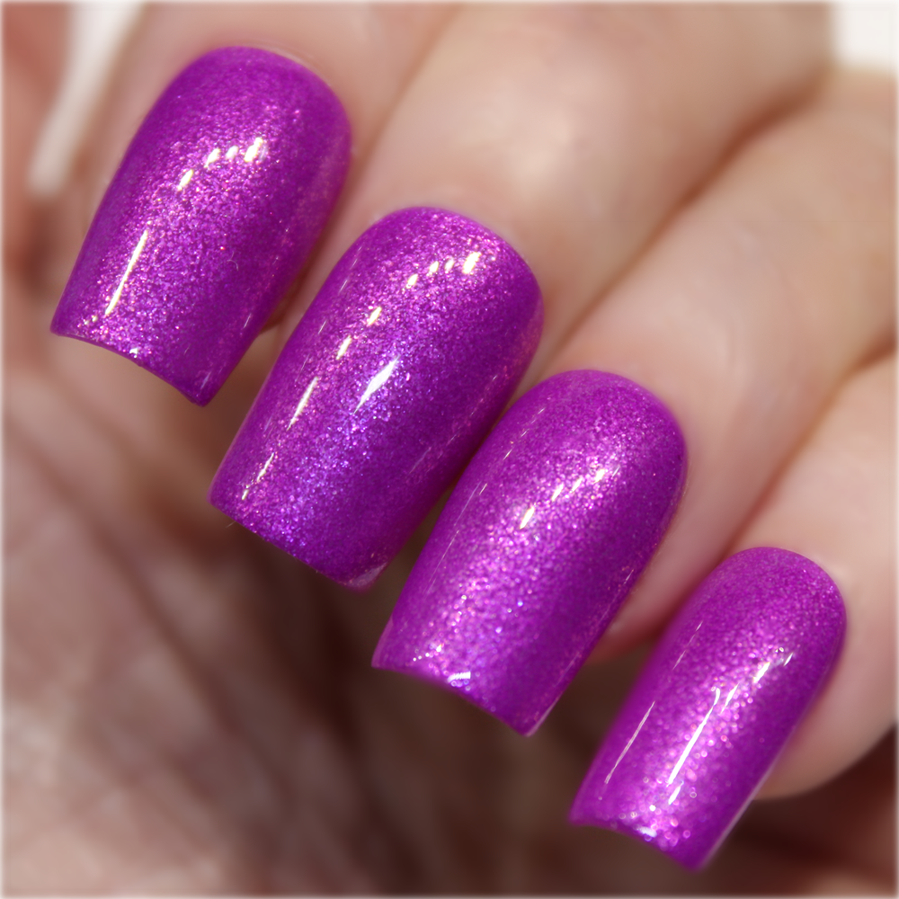 Purple Passionfruit-Neon Shimmer Polish