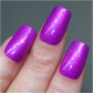 Purple Passionfruit-Neon Shimmer Polish